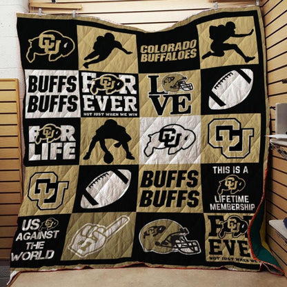 NC Colorado Buffaloes Blanket And Quilt Gift For Fans 2607b2