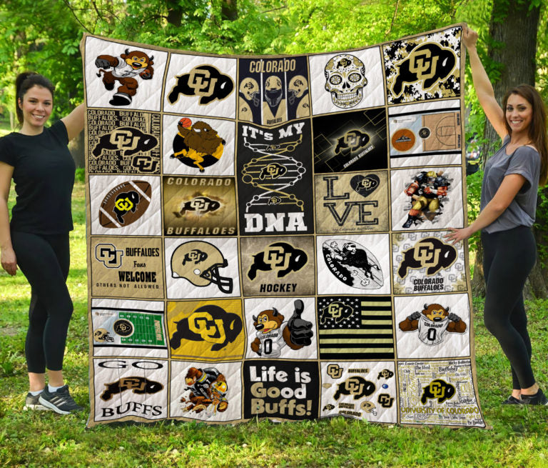 NC Colorado Buffaloes Blanket And Quilt Gift For Fans 2607b3