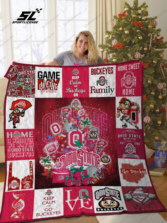 NC Ohio State Buckeyes Blanket Gift For Fans 2607n8