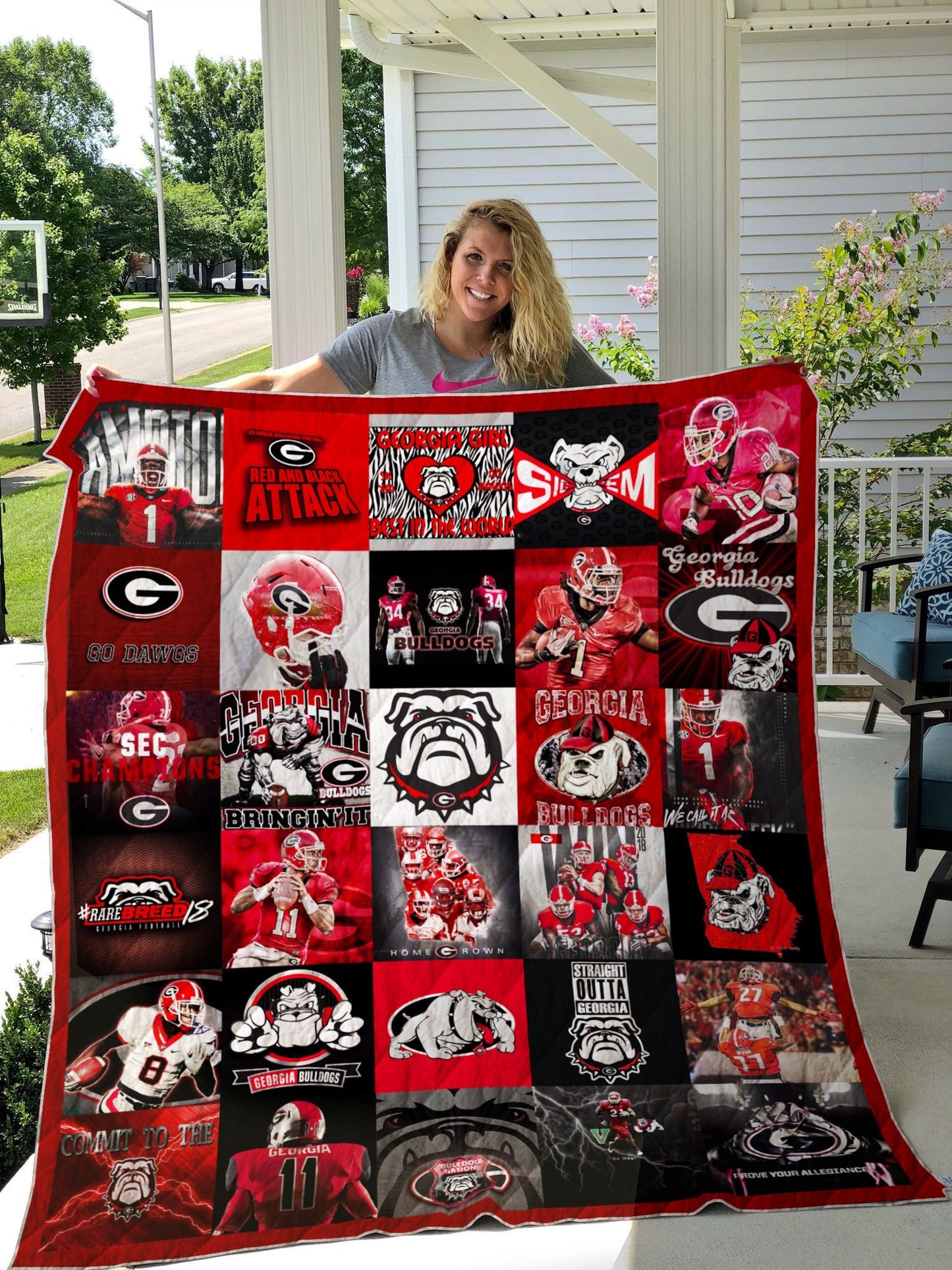 NC Bulldogs Blanket And Quilt Gift For Fans 2607Bull10