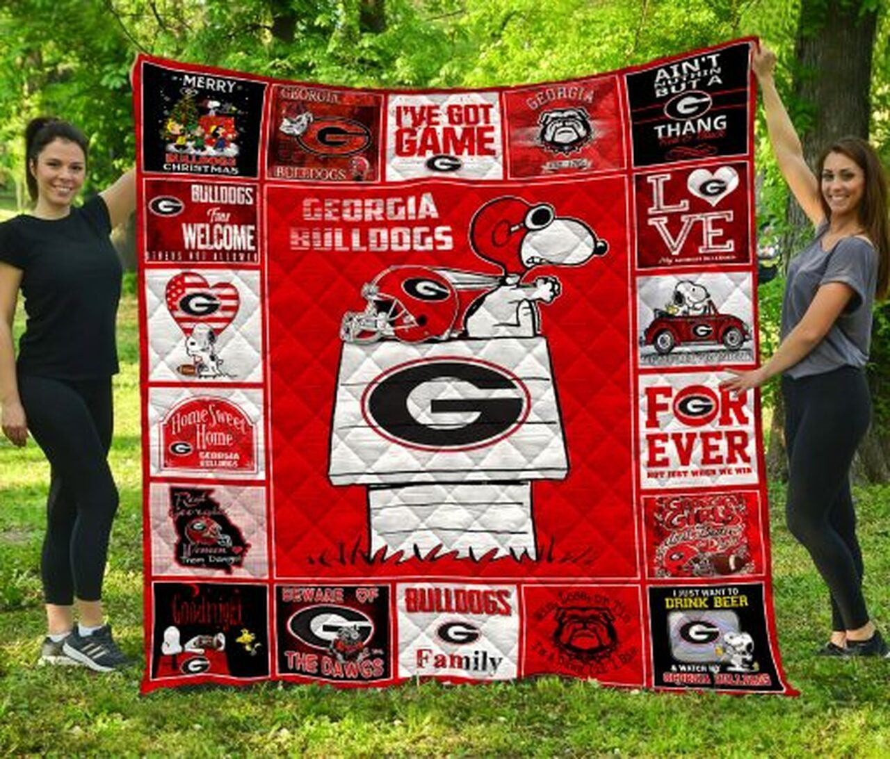 NC Bulldogs Blanket And Quilt Gift For Fans 2607Bull9