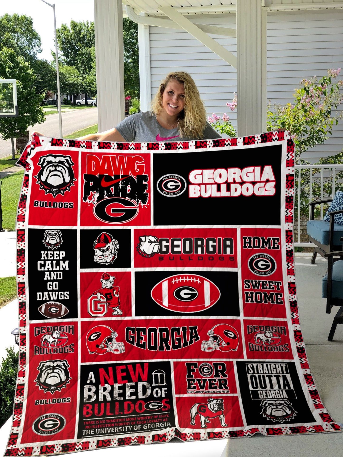 NC Bulldogs Blanket And Quilt Gift For Fans