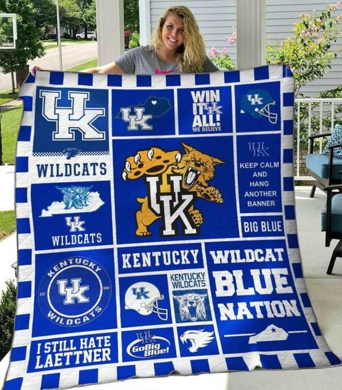 NC Wildcats Blanket And Quilt Gift For Fans