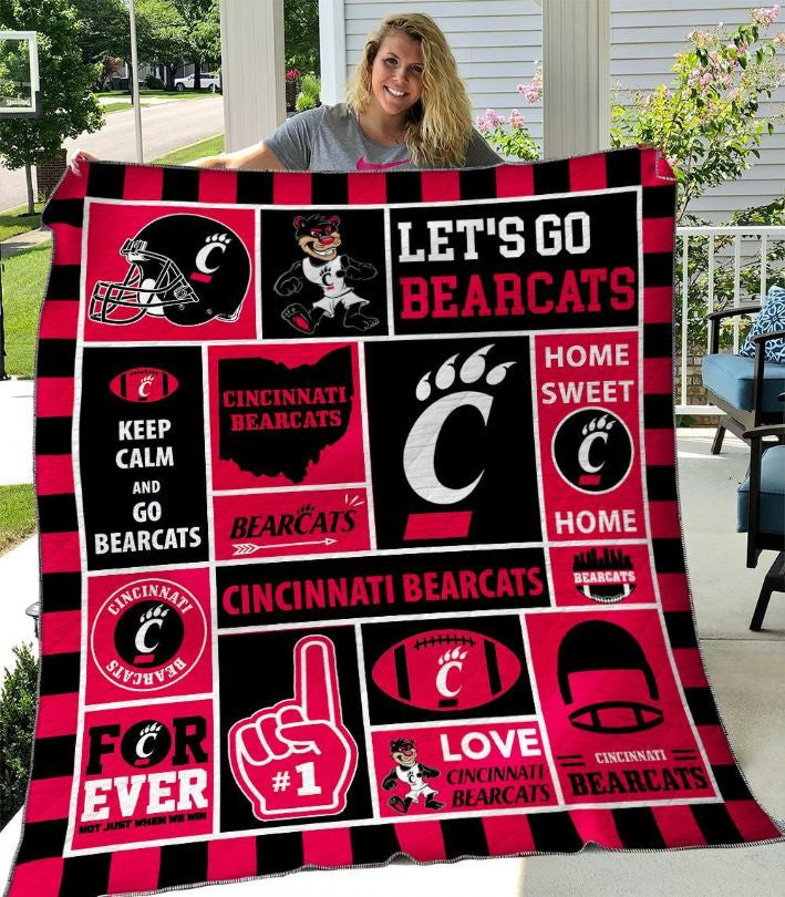 NC Cincinnati Bearcats Blanket And Quilt Gift For Fans