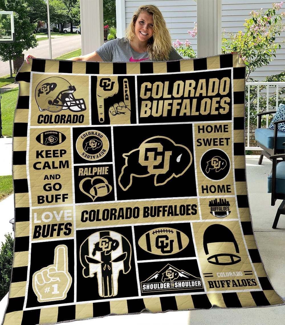 NC Colorado Buffaloes Blanket And Quilt Gift For Fans