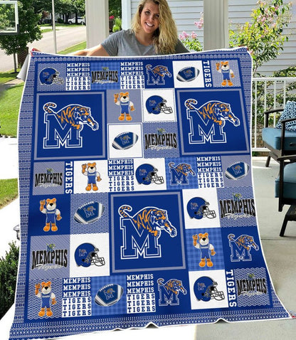 NC Memphis Tigers Blanket And Quilt Gift For Fans