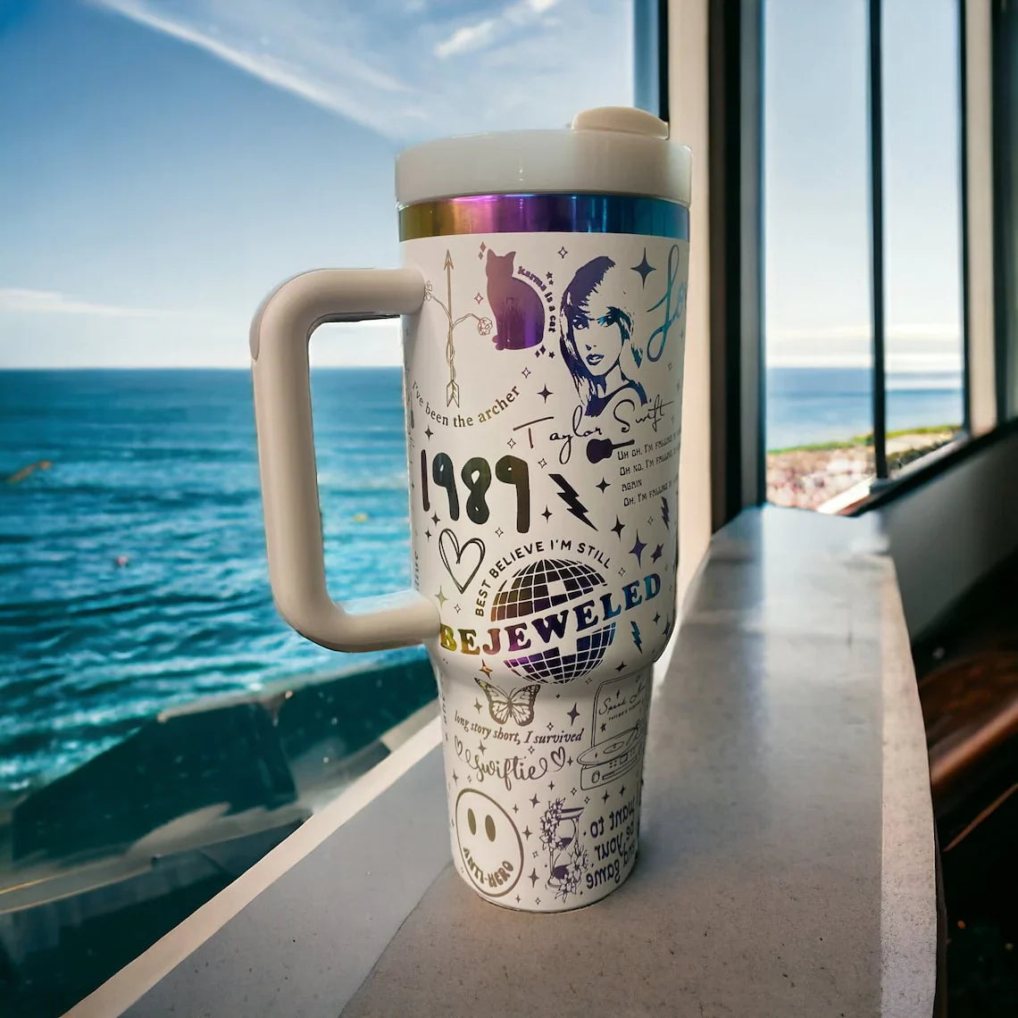 40 Oz Swiftie Tumbler TW20 - Perfect Gift For Fans