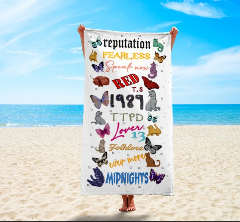 Swiftie Albums Beach Towels- 406TTBT078