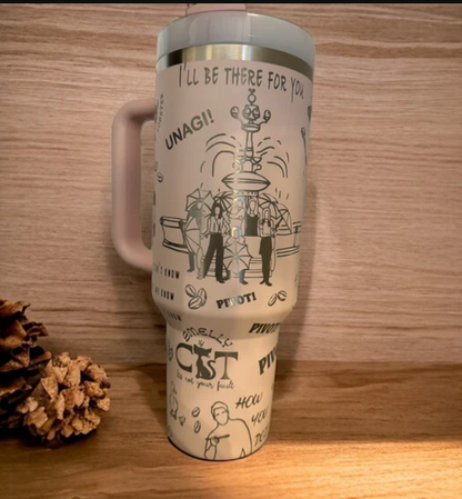 Friends Engraved 40 oz Tumbler- Friends Gift- 406TTTB059