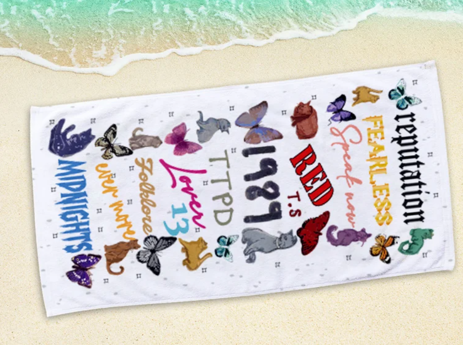 Swiftie Albums Beach Towels- 406TTBT078