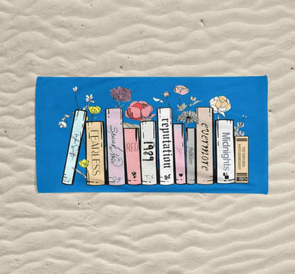 Books As Albums TTPD Taylor Beach Towel - 406TTBT092