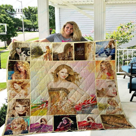 Swifties Inspired Blanket Quilt | Taylor Fans Gift | Taylor Room Decor | Swifties Gifts 1705TLB30