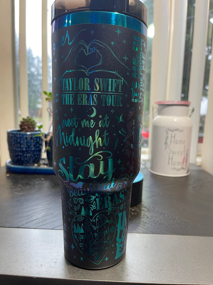 40 Oz Swiftie Tumbler TW20 - Perfect Gift For Fans