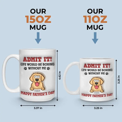 Names Father's Day Gift Mug 2405M5