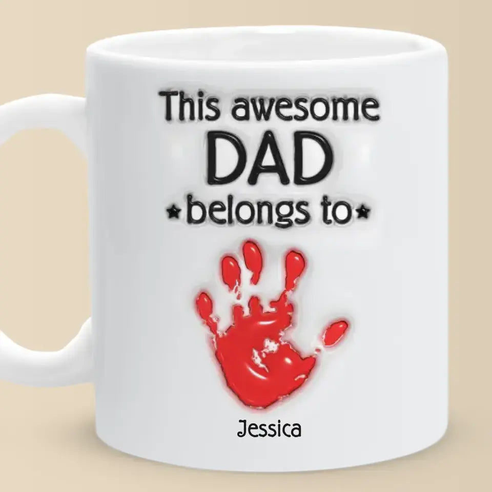 Names Father's Day Gift Mug 2405M12