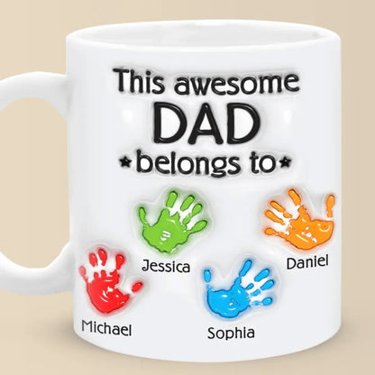 Names Father's Day Gift Mug 2405M12