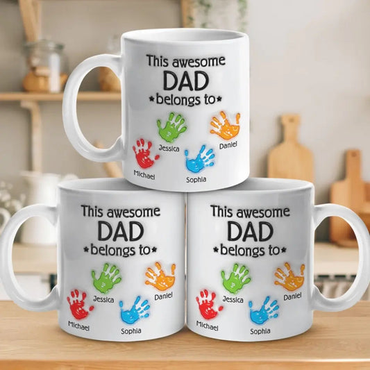 Names Father's Day Gift Mug 2405M12