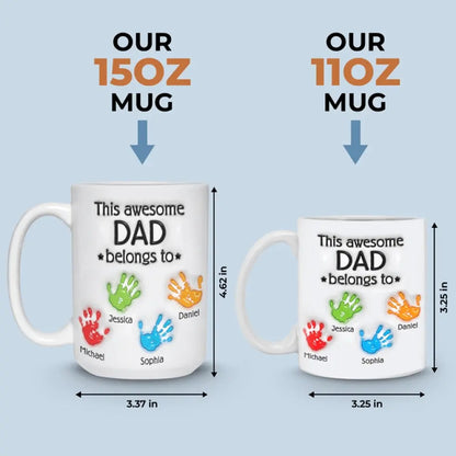 Names Father's Day Gift Mug 2405M12