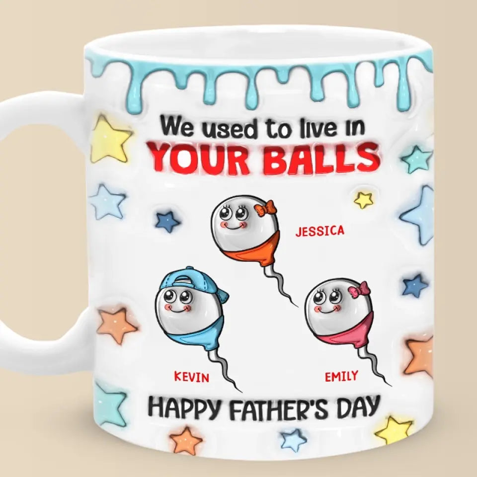 Names Father's Day Gift Mug 2405M11