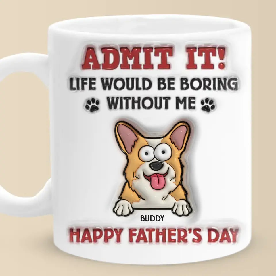 Custom Names Father's Day Gift Mug 2405M6