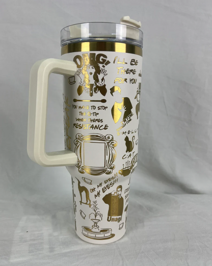 Friends Themed 40oz Engraved Tumbler- 406TTTB056