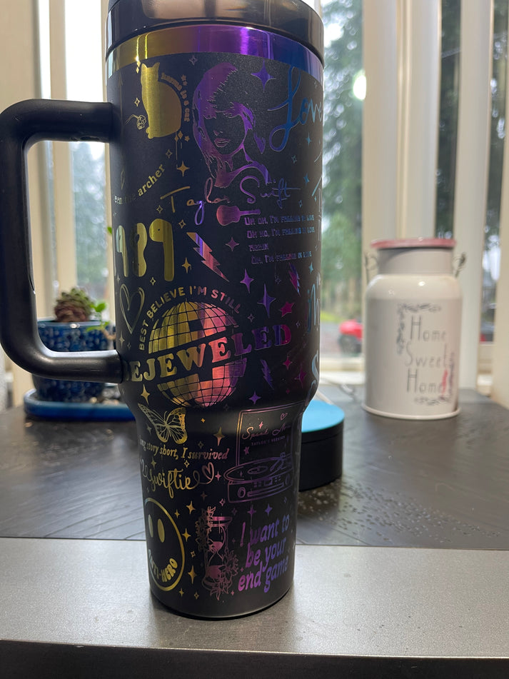 40 Oz Swiftie Tumbler TW20 - Perfect Gift For Fans