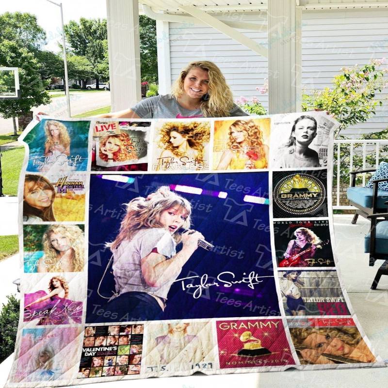 Swifties Inspired Blanket Quilt | Taylor Fans Gift | Taylor Room Decor | Swifties Gifts 1705TLB26