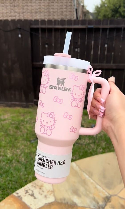 Kitty 40 oz Tumbler HKT26