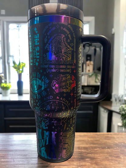 40 Oz Swiftie Kelce Tumbler TW26 - Perfect Gift For Fans