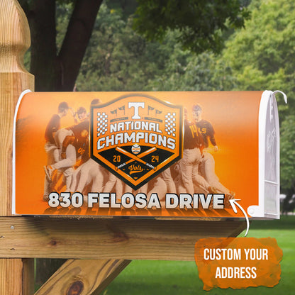 Tennessee Vols Champion Gift For Fan Mailbox Cover- 406TTHNMC147