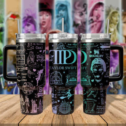 TTPD Taylor Swift 40 oz Tumbler 407HLTLTB022