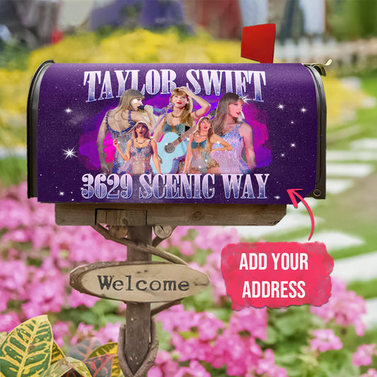 Taylor Swift Era Tour Mailbox Cover- 406TTHNMC136