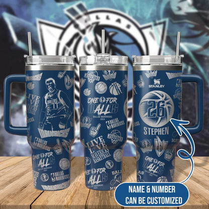 Custom Dallas Mavericks Tumbler 406TTHNTB035