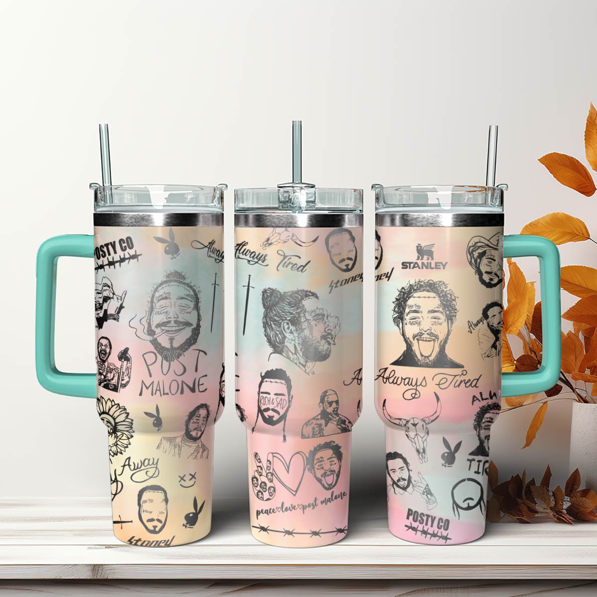 Tumbler Engraved Post Malone- 406TTHNTB03