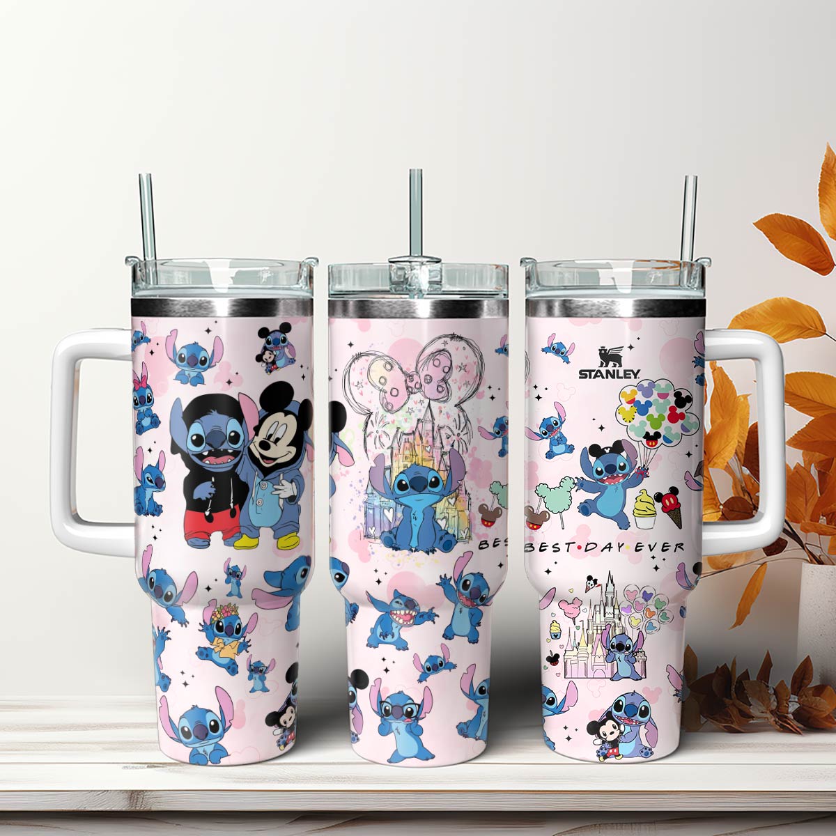 Stitch And Mickey Disney Tumbler- 406TTHNTB146