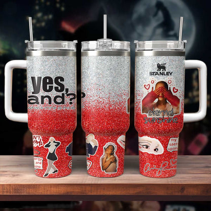 Ariana Grande Yes,and - 40 oz Tumbler 407HLTLTB023