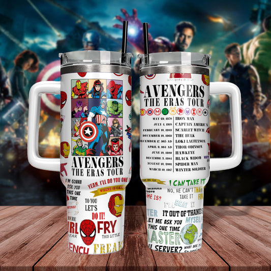 Avengers The Eras Tour Tumbler- 406TTHNTB069