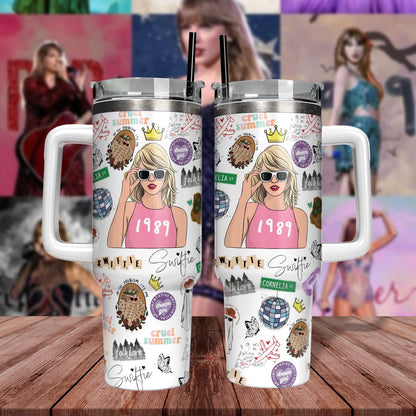 Swiftie Printed 40oz Tumbler 406TTHNTB037