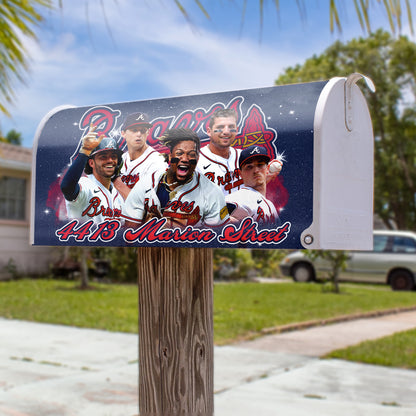 Braves Team Mailbox Cover- 406TTHNMC109