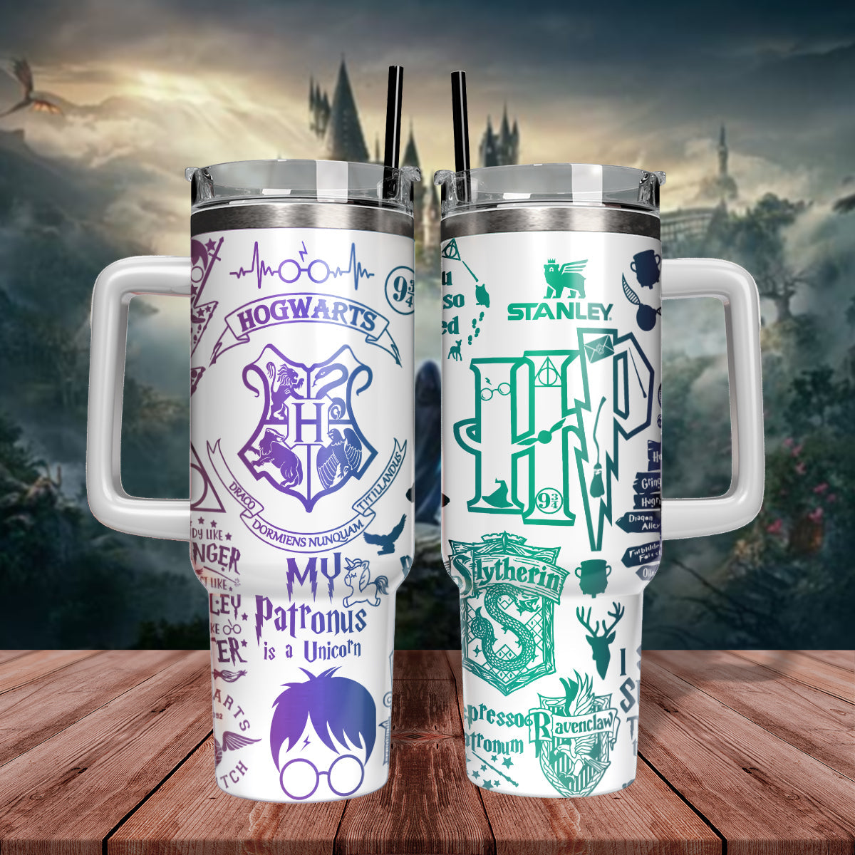 HP Magic School Engraved 40oz Tumbler - 407TTHNTB002