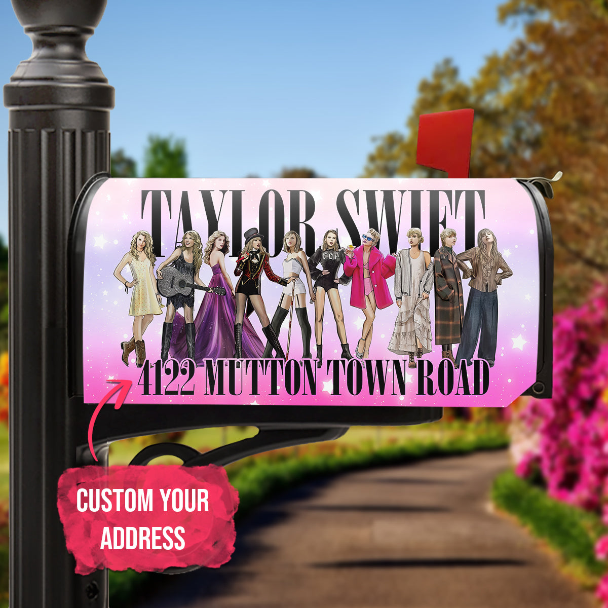 Taylor Swift The Eras Tour Mailbox Cover- 406TTHNMC108