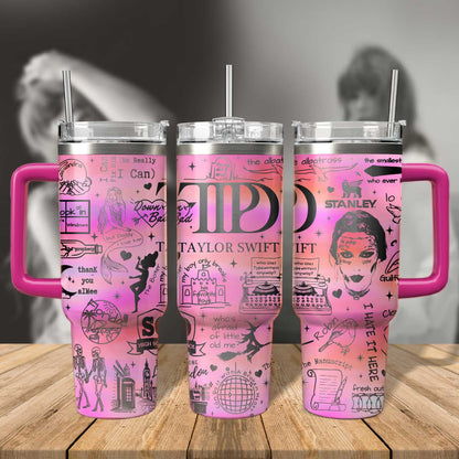 TTPD Taylor Swift 40 oz Tumbler 407HLTLTB022