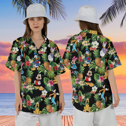 DN Mouse and Friends Hawaiian Shirt- 406TTHNHS113