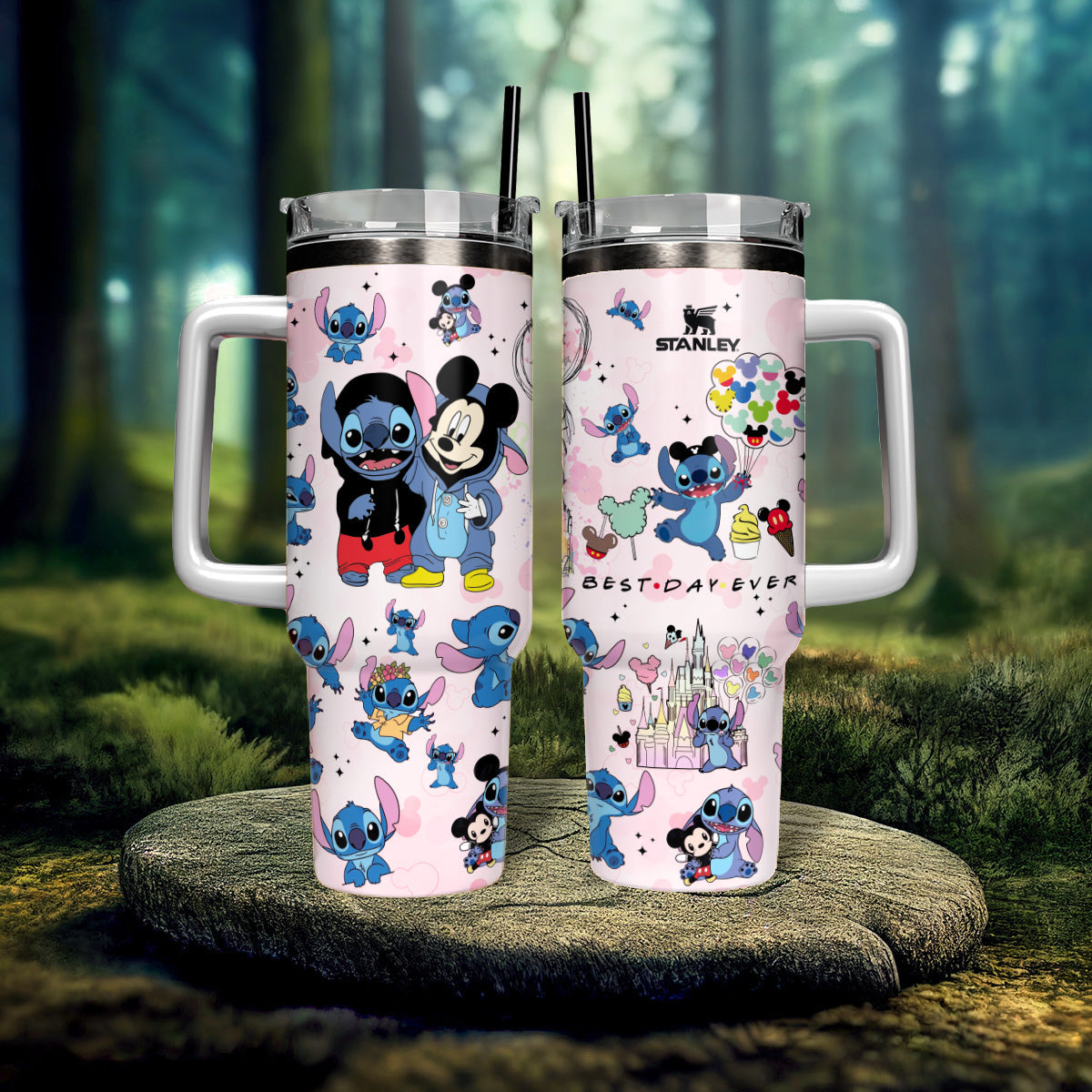 Stitch And Mickey Disney Tumbler- 406TTHNTB146