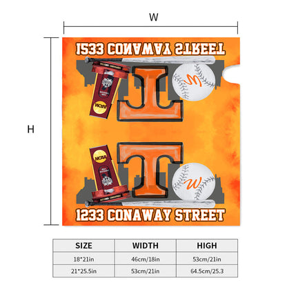 Tennessee Champion Football Gift For Fans Mailbox Cover- 407TTHNMC150