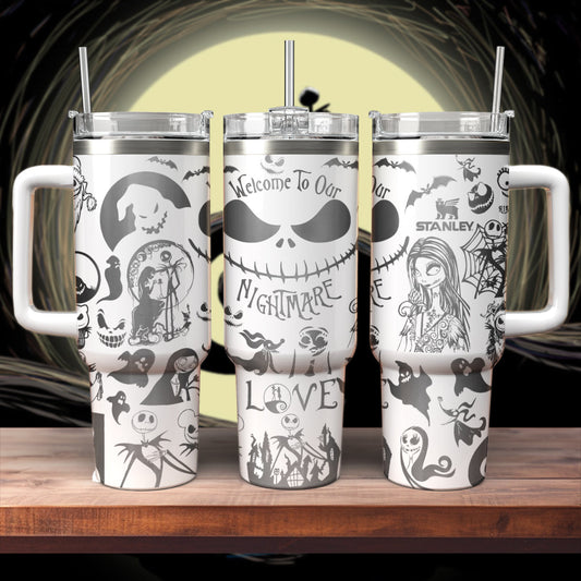 The Nightmare Christmas 40oz Tumbler - 408HLHNTB083