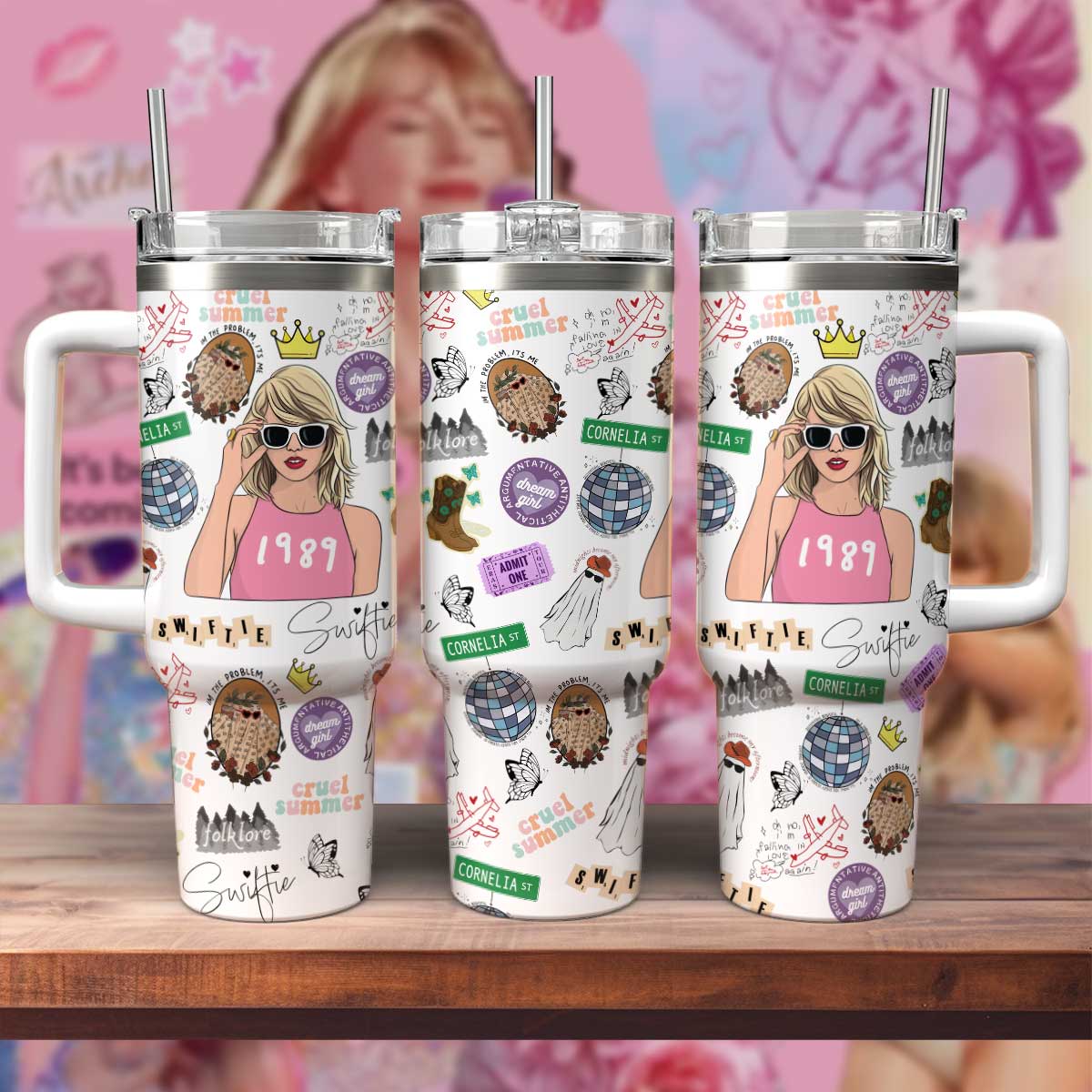 Swiftie Printed 40oz Tumbler 406TTHNTB037