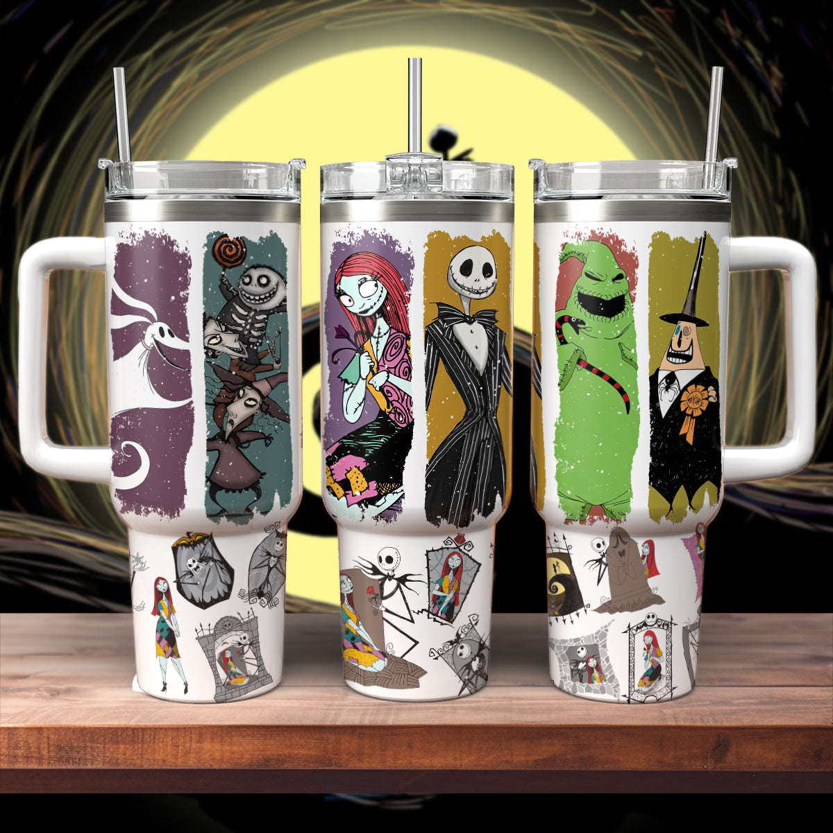 Nightmare Before Christmas 40oz Tumbler - 408HLHNTB094