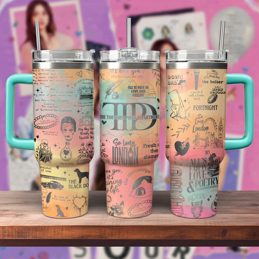 All 11 of Swift's Eras - 40oz Swiftie Tumbler 406HLHNTB002