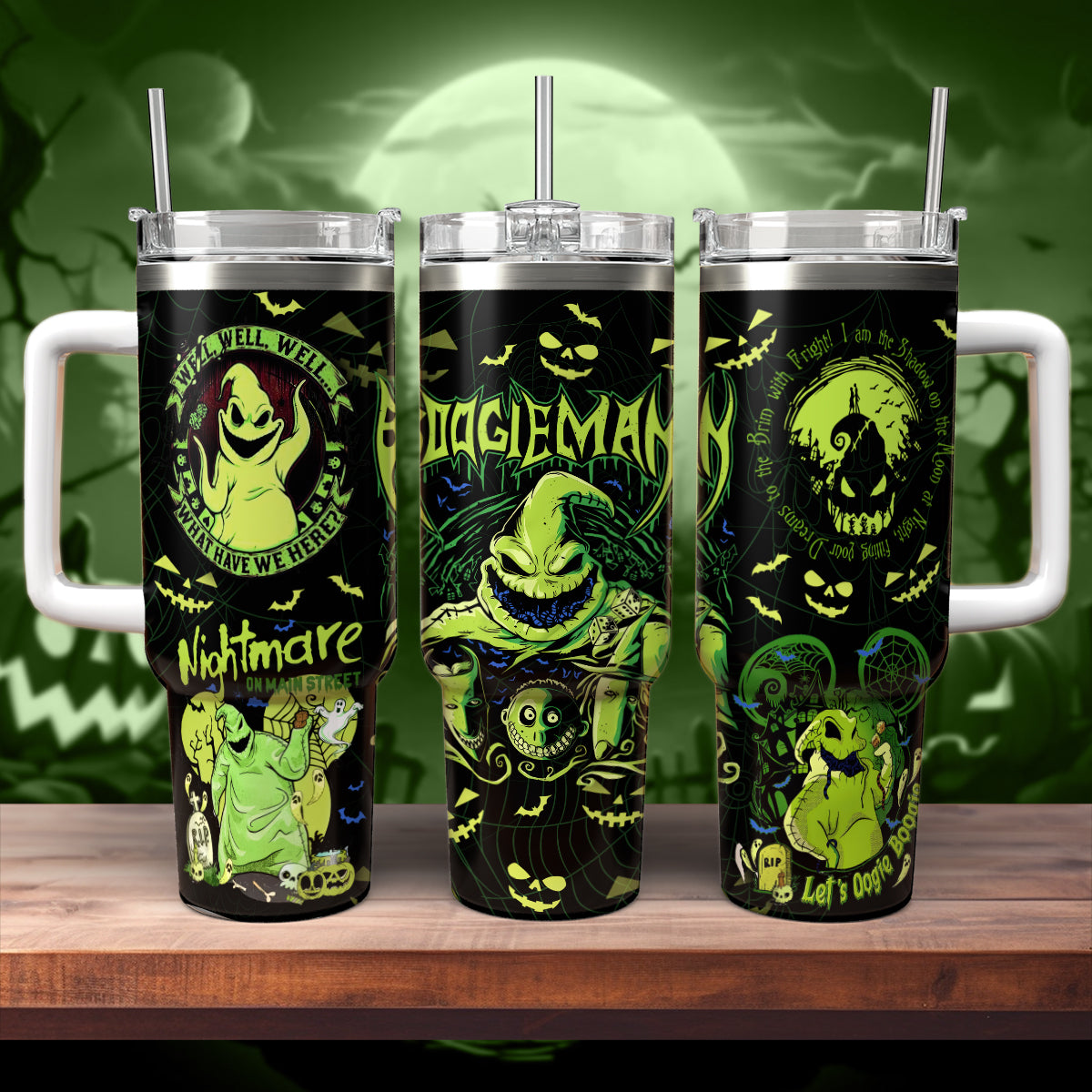 Disney Boogie Man Nightmare 40oz Tumbler - 408HLHNTB095